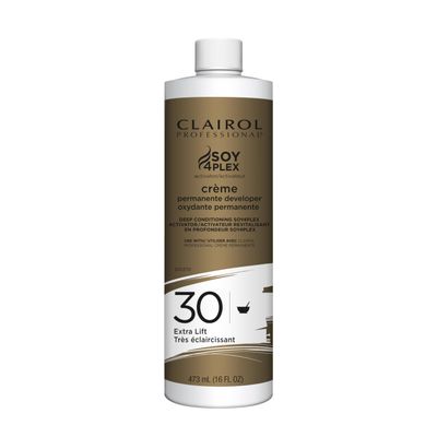 Clairol Professional Crme Permanente 30 volume Hair Developer, 16 oz. - Packaging May Vary