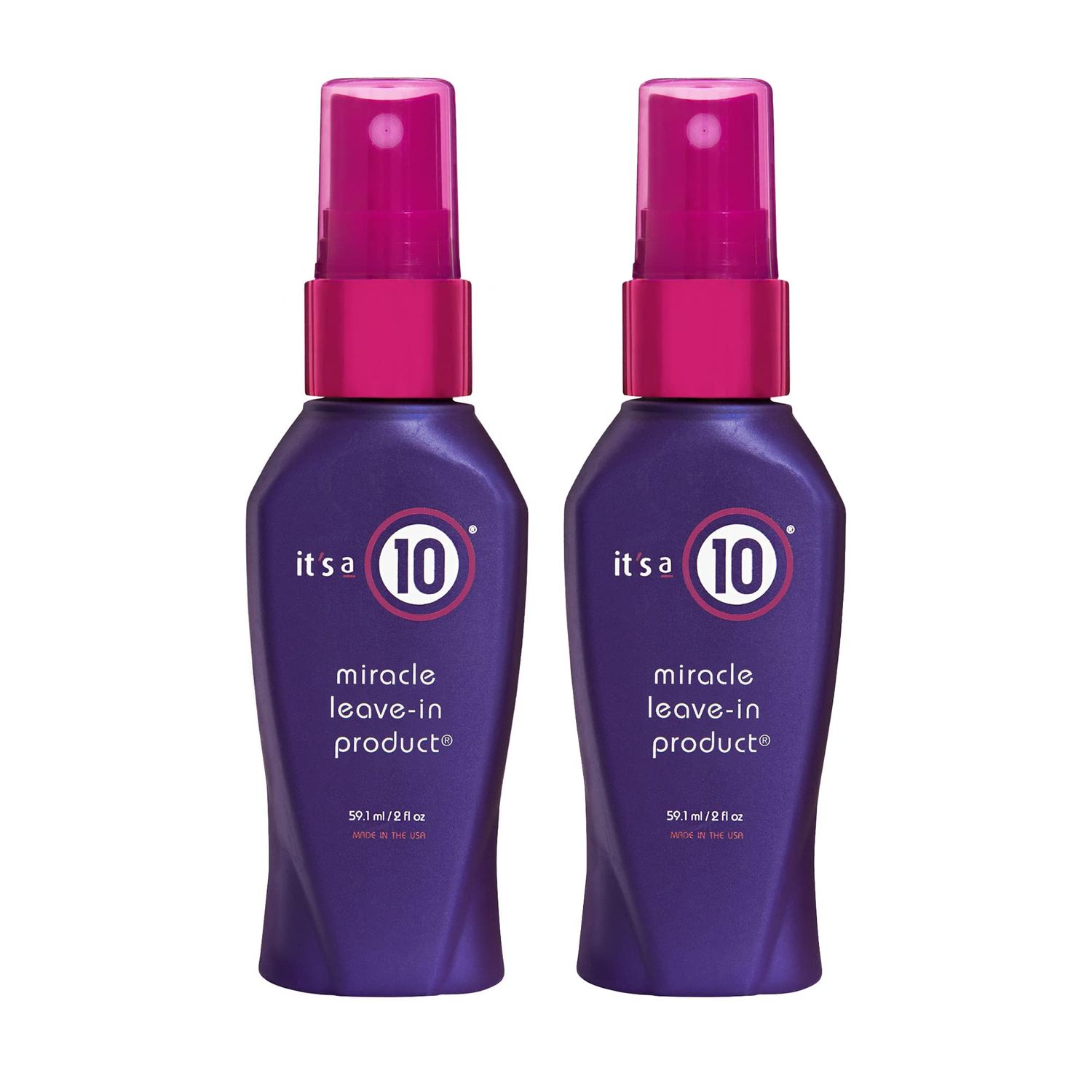 It&#39;s a 10 Haircare Miracle Leave-In Product, 2 fl. oz. (Pack of 2)
