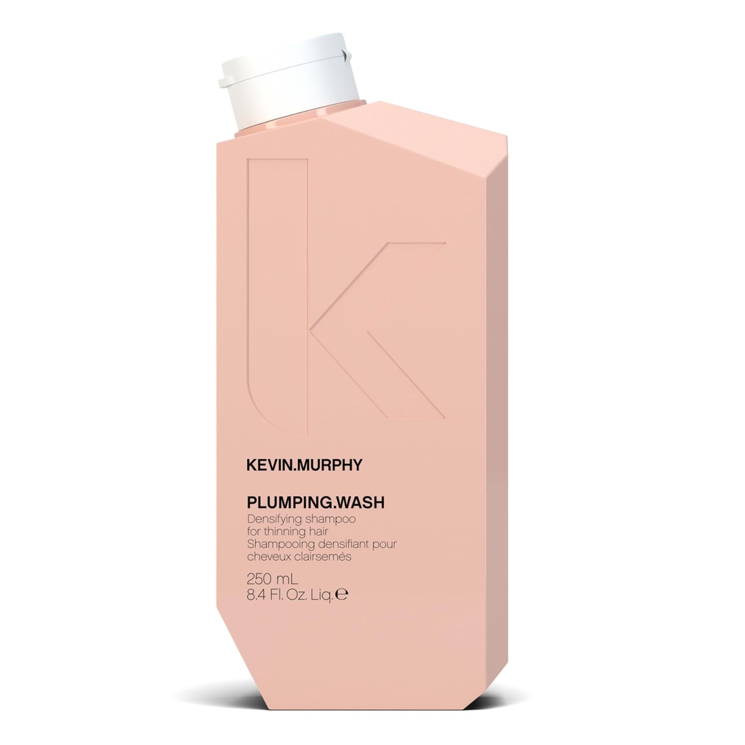 KEVIN.MURPHY PLUMPING.WASH - Densifying Shampoo for Thinning Hair - For Fine &amp; Aging Hair - Nourishing Care Shampoo - Thickening Effects - 250 mL / 8.4 fl oz