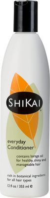 ShiKai Everyday Hydrating Conditioner (Unscented, 12oz) | With Borage &amp; Jojoba Oil | Promotes Healthy Scalp | Nourish &amp; Shine | Vegan