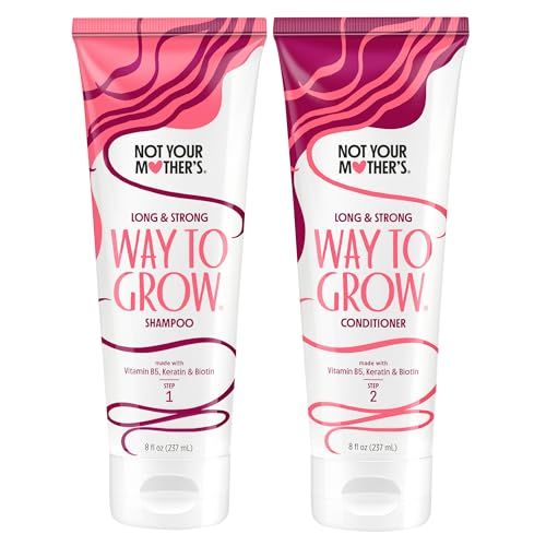 Not Your Mother&#39;s Way to Grow Shampoo and Conditioner (2-Pack) - 8 fl oz - Ideal for All Hair Types - Helps Cleanse, Moisturize, and Hydrate Dry and Damaged Hair