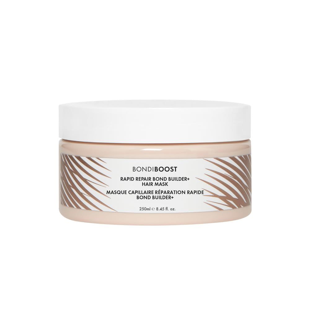 BONDIBOOST Rapid Repair Bond Builder + Hair Mask for Damaged Hair [8.45 fl oz], Deep Conditioning Treatment + Restores Strength &amp; Shine