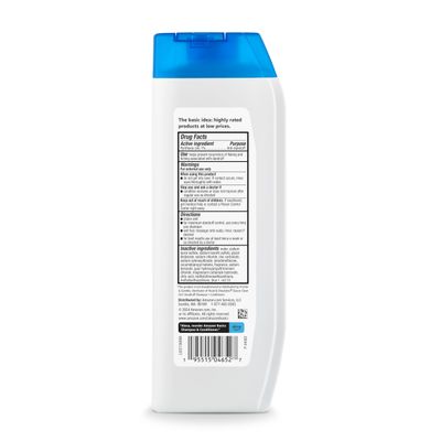 Amazon Basics 2-in-1 Dandruff Shampoo &amp; Conditioner, Gentle and pH Balanced, 14.2 Fluid Ounces, 1-Pack (Previously Solimo)