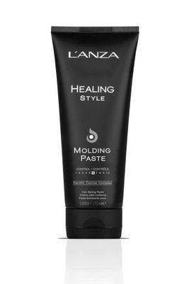 L&#39;ANZA Healing Style Molding Hair Styling Paste with Medium Hold Effect, Nourishes and Refreshes Dry and Flaky Scalp While Styling, With Keratin and UV Rays Protection to Prevent Damage (5.9 Fl Oz)