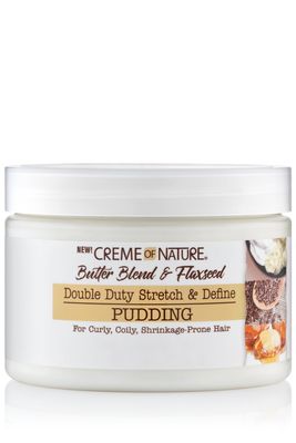 Creme of Nature, Curl Definition Pudding, Butter Blend, Argan Oil, Flaxseed Oil, Anti Frizz, 11.5 Oz