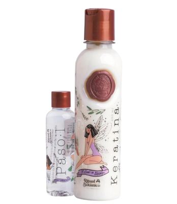 Ritual Botnico Keratina Orgnica 250 ML | Aporta Brillo, Sedosidad y Nutricin | Botox Capilar sin Formol | Hair Straightener con 12 Aceites Naturales
