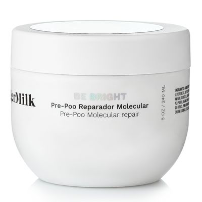 Ginger Milk Pre-Shampoo Treatment for Dry, Damaged, &amp; Color-Treated Hair | Reduces Breakage &amp; Frizz | Pre poo Detangler &amp; conditioner Strengthens All Hair Types &amp; Textures | 8 OZ / 240 ML