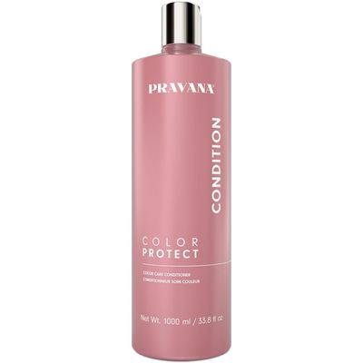 Pravana Color Protect Color Care Conditioner | Maintains Vibrant Color &amp; Prevents Fading | For Color-Treated Hair | Enriched to Improve Manageability &amp; Strength | 33.8 Fl Oz