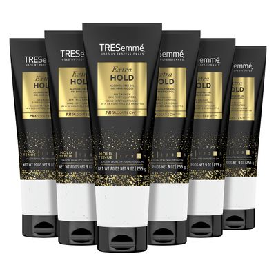 TRESemm Hair Gel Extra Hold Alcohol-Free for 24-Hour Frizz Control and Humidity Protection 9 Fl Oz
