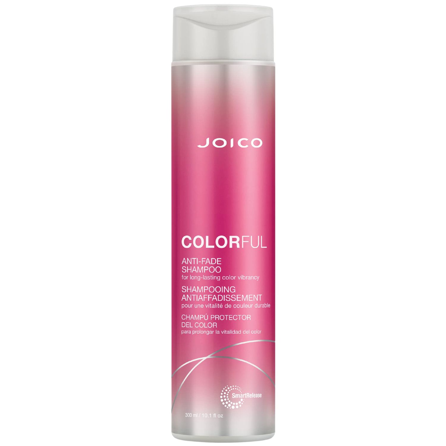 Joico Colorful Anti-Fade Shampoo | For Color-Treated Hair | Preserve Hair Color &amp; Vibrancy | Boost Shine &amp; Reduce Breakage | Sulfate Free | With Camellia Oil &amp; Pomegranate Extract | 10.1 Fl Oz