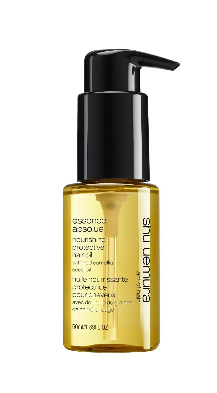 Shu Uemura Essence Absolue Nourishing Protective Hair Oil | Lightweight Multi-Benefit Hair Oil | Hydrates, Adds Shine, and Reduces Frizz | With Japanese Camellia Oil | For All Hair Types