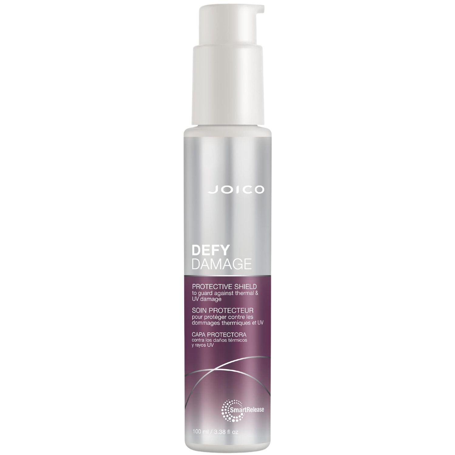 Joico Defy Damage Protective Shield | For Damaged, Color-Treated Hair | Protect Against UV &amp; Thermal Damage | Strengthen Bonds &amp; Preserve Hair Color | With Moringa Seed &amp; Arginine | 3.38 Fl Oz
