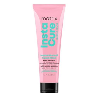 Matrix Instacure Build-A-Bond Instant Revival Liquid Mask - Repairs Very Damaged Hair, Citric Acid &amp; Squalane, Softens &amp; Smooths, Vegan &amp; Sulfate-Free, 280ml