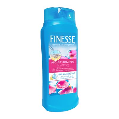 Finesse Restore + Strengthen Moisturizing Shampoo, 13 oz (Pack of 6), Moisturize &amp; Repair Dry or Damaged Hair for Soft, Healthy Looking Hair