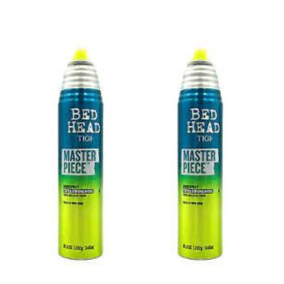 Bed Head Masterpiece Hair Spray for Men &amp; Women 10.3 oz (Pack of 2) | Frizz -Control &amp; Extra Strong Hold Hair Spray with Massive Shine