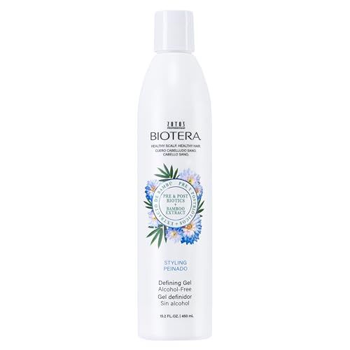 Biotera Styling Defining Gel Alcohol-Free | Flexible Sculpting &amp; Shaping | Radiant Shine | No Stickiness or Flaking | Vegan &amp; Animal Test Free | Paraben Free | Color-Safe | 15.2 Fl Oz
