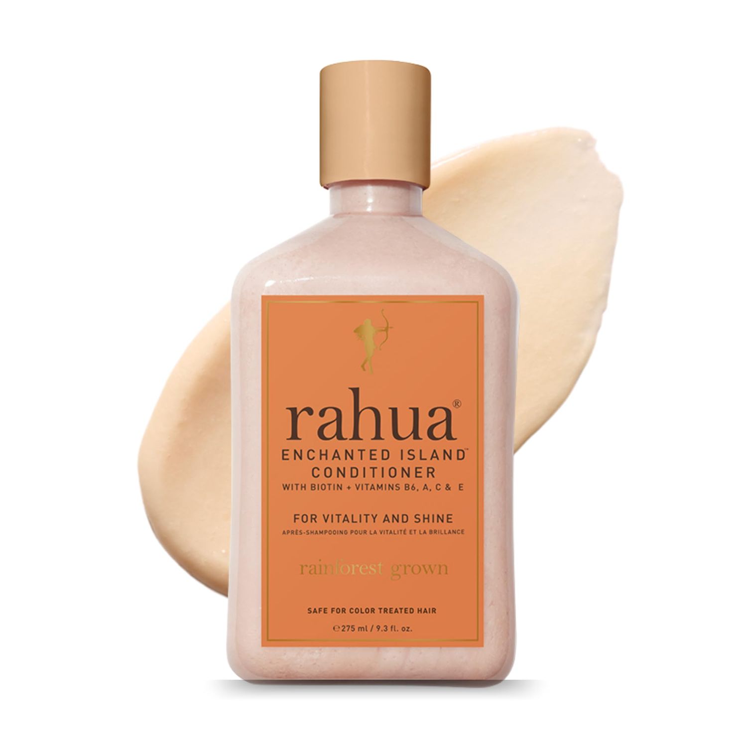Rahua Enchanted Island Hair Conditioner with Biotin, 9.3 Fl Oz, Supports Strength, Hair Growth &amp; Shine, All Hair Types, Vitamin C, E, A, B6, Coconut Guava Scent, Nourishing Hair Care for Men and Women