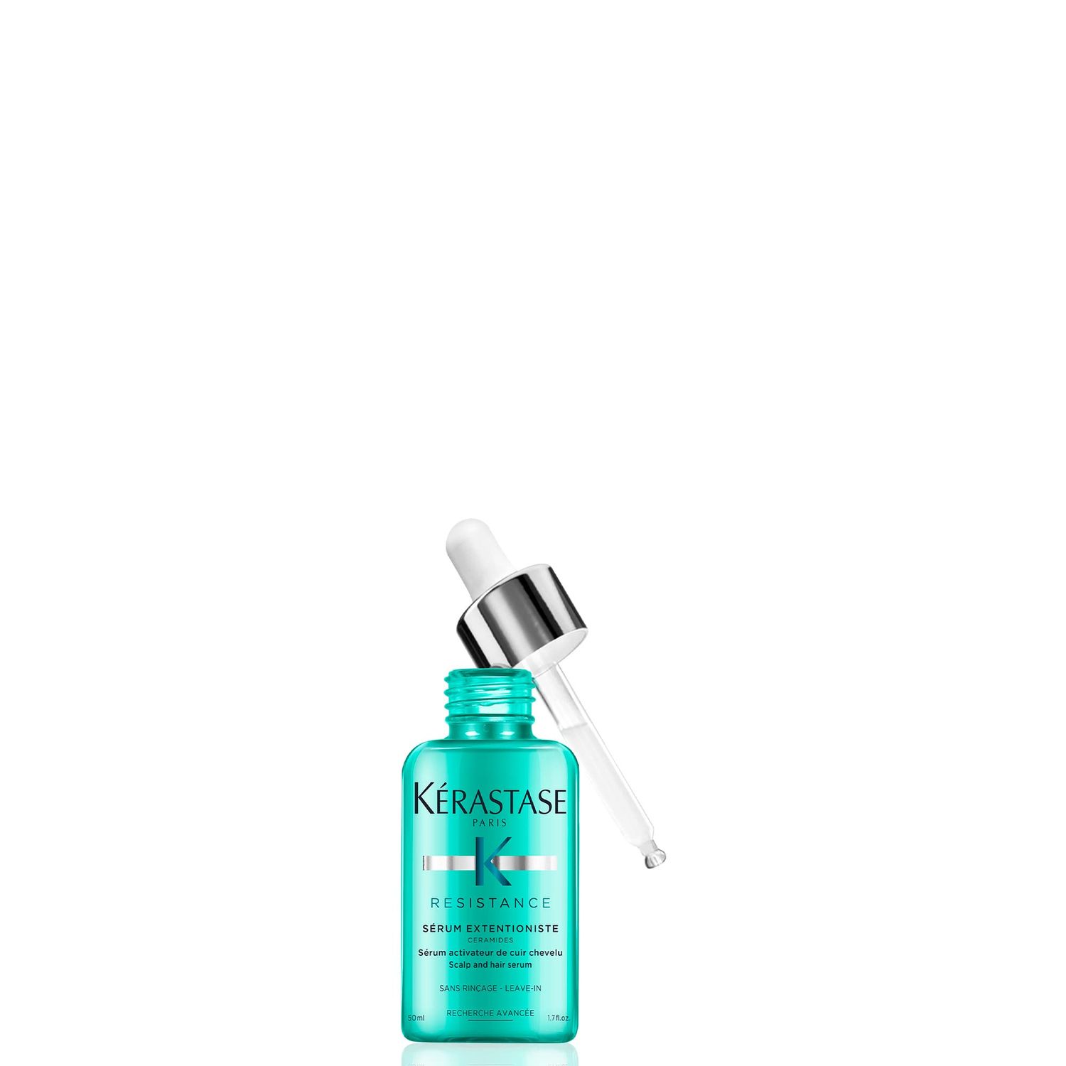 Krastase Resistance, Conditioning Leave-In Scalp &amp; Hair Serum, For Long Hair, With Ceramides, Srum Extentioniste, 50ml