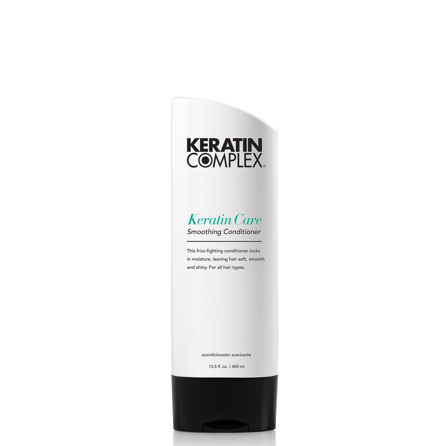 Keratin Complex Care Frizz Fighting and Moisturizing Conditioner, Enhances Softness, Smoothness, Shine, No Sodium Chloride for All Hair Types, 13.5 Fl Oz