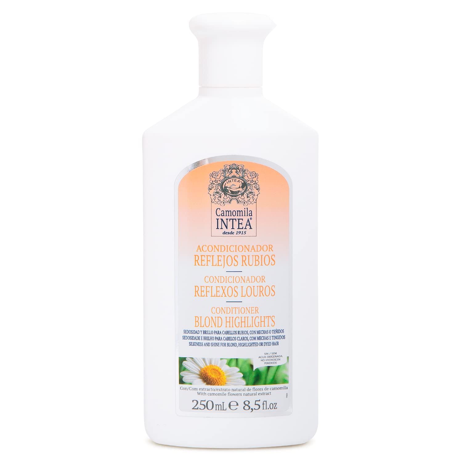 Intea Blonde Hair Conditioner with Natural Chamomile Extract - Keeps and Enhances Blonde Hair Colour - 8.5 oz (250 ml)