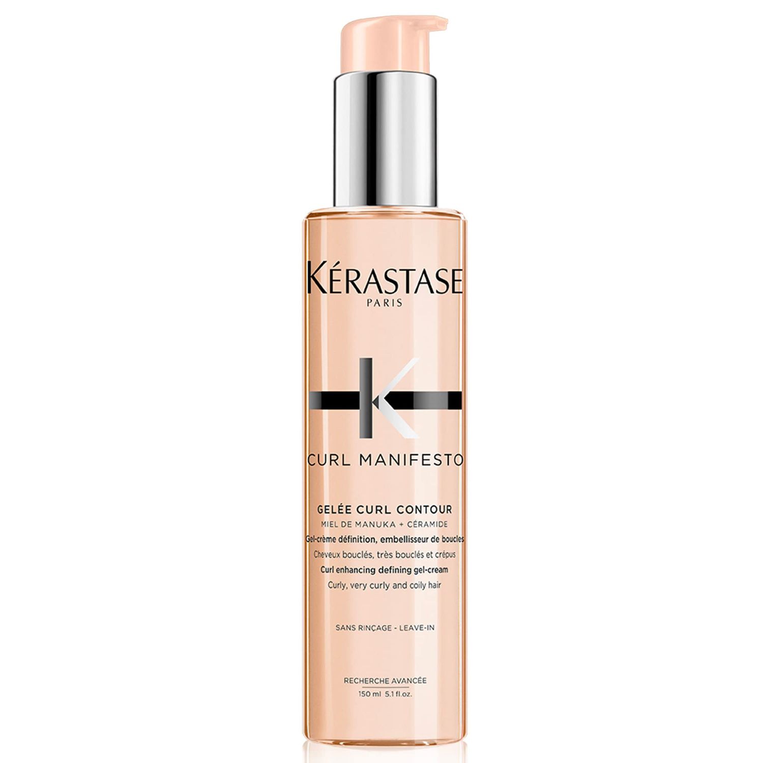 KRASTASE Curl Manifesto Gelee Curl Contour Hair Serum, Enhances Curl Definition Without Crunch, Anti-Frizz with Shea Butter for All Wavy, Curly, Very Curly &amp; Coily Hair, 5.07 Fl Oz