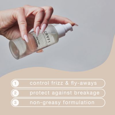 CRVFT Daily Leave-in Conditioner for Women [OIL] | Hair Serum/Moisturizer | For Dry and Damaged Hair | Anti Frizz Argan Oil Serum Scented [3.38oz]