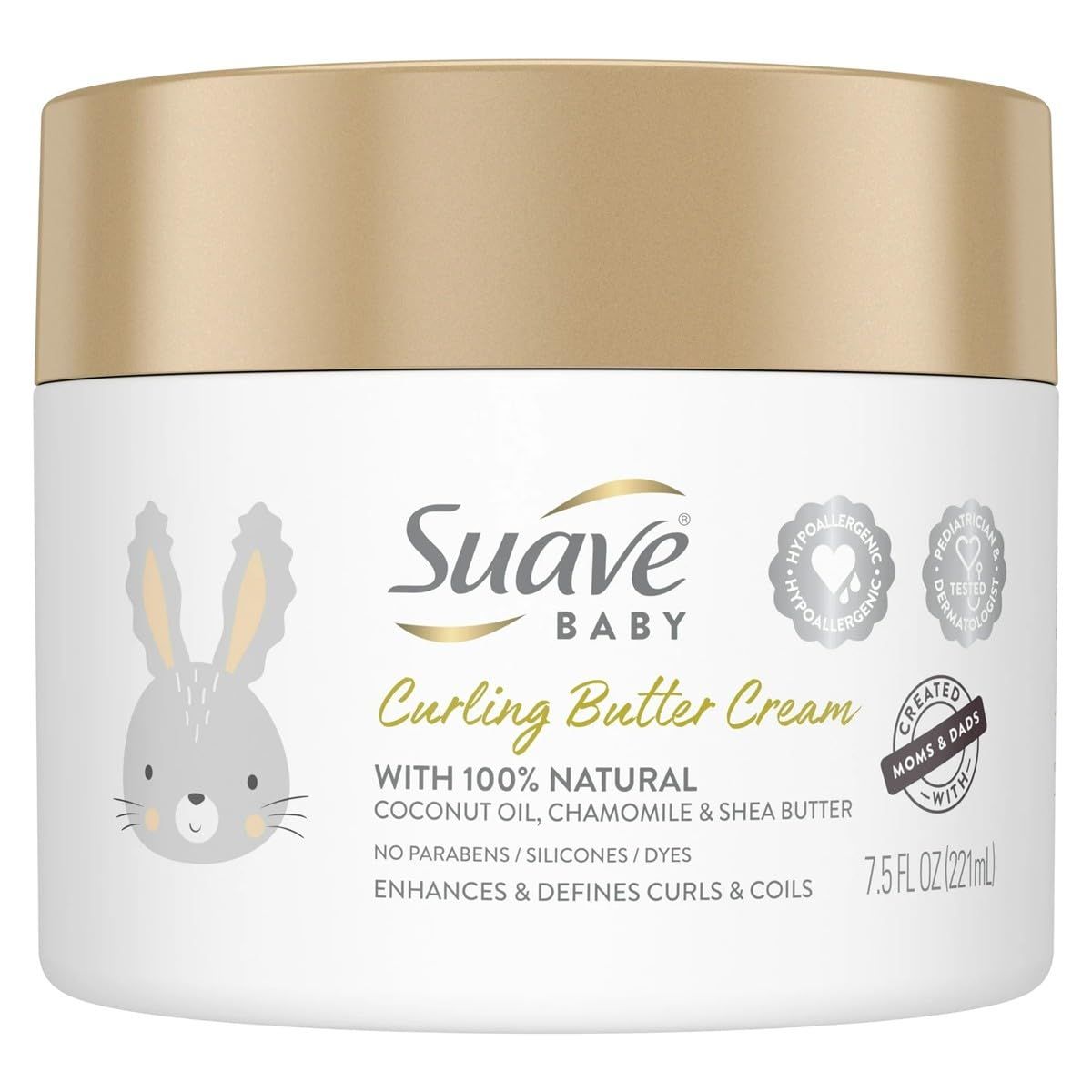 Suave Baby Curling Butter Cream 7.5 Ounce Jar