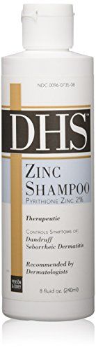 DHS Zinc Shampoo, 8 Fl Oz