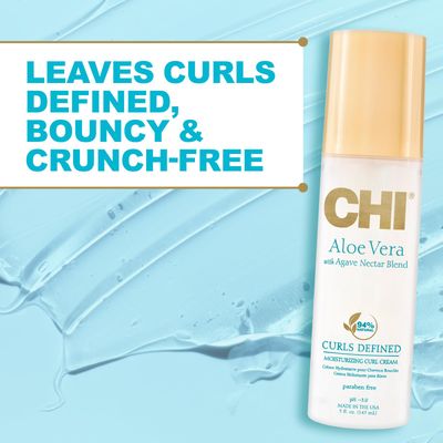 CHI Aloe Vera Moisturizing Curl Cream, 5 Fl Oz