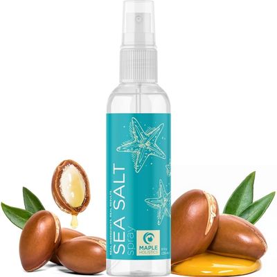 Volumizing Sea Salt Spray for Hair - Texturizing Beach Waves Spray &amp; Hair Mist Curl Activator - Non Sticky Styling Beach Hair Spray for Men and Women with Nourishing Sea Kelp Extract and Argan Oil 8oz