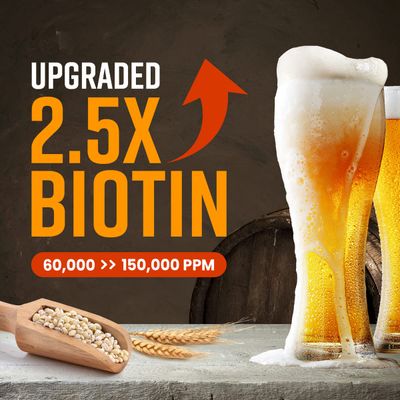 CRAZY SKIN German Beer Shampoo &amp; Hair Conditioner Pack SET - Biotin Rich for hair loss, Hair Regrowth and Thickening, Sulfate free, Anti Hair Loss Treatment hair types
