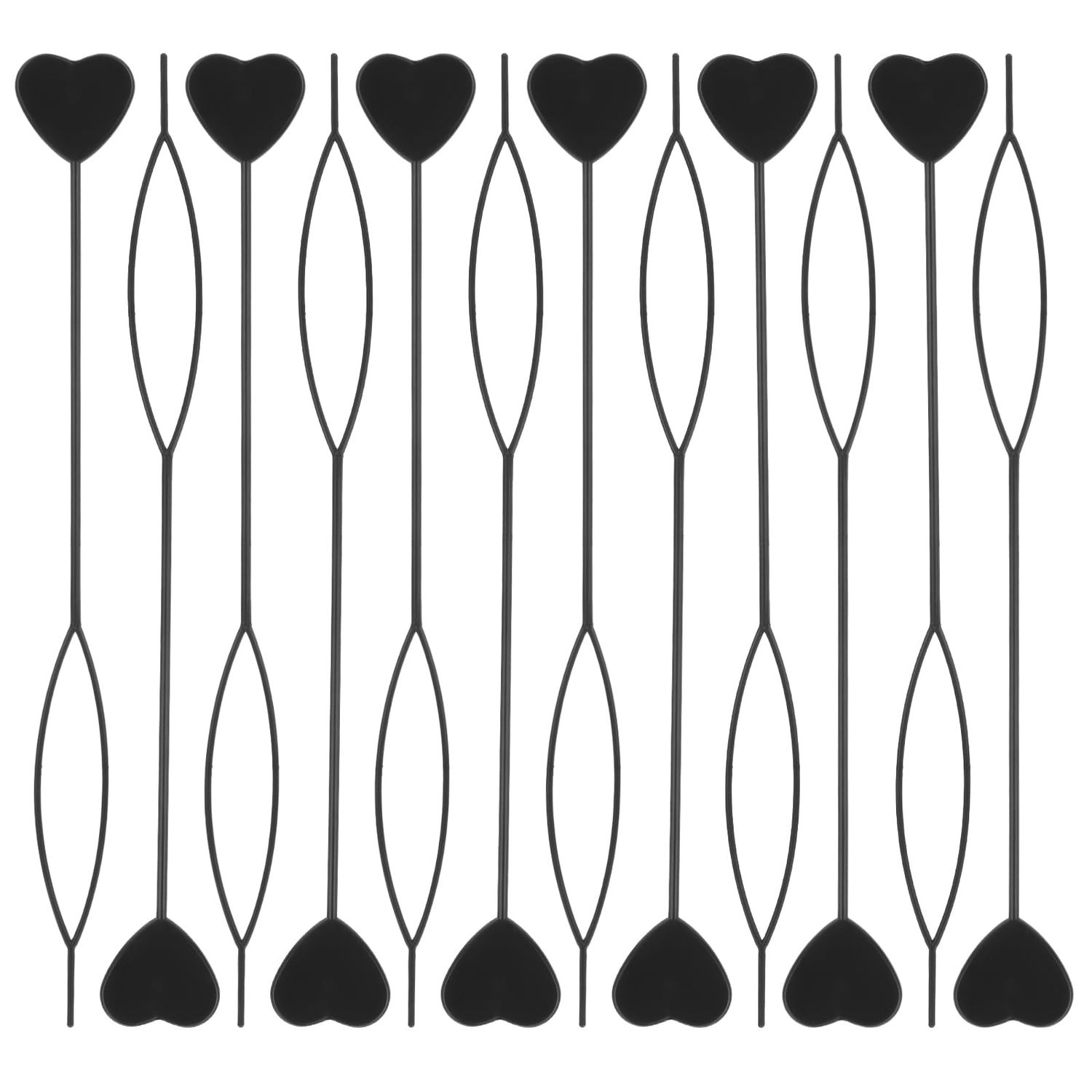 12PCS Hair Beader Tool for Hair Braids, Loading Beads on Hair Braids Beader Tool Quick Automatic Beads Loader Black Hair Bead Maker Threading Applicator Set for Hair Tail Ponytail Styling Maker