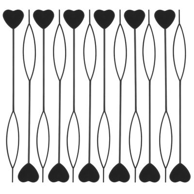 12PCS Hair Beader Tool for Hair Braids, Loading Beads on Hair Braids Beader Tool Quick Automatic Beads Loader Black Hair Bead Maker Threading Applicator Set for Hair Tail Ponytail Styling Maker