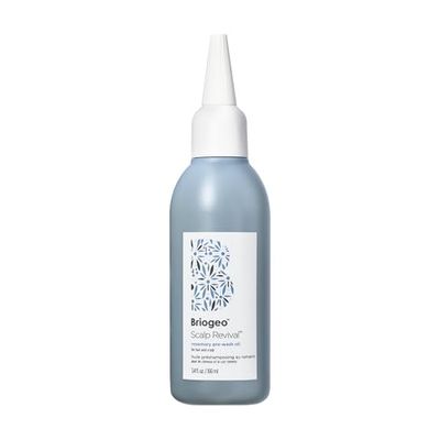 Briogeo Scalp Revival Rosemary Pre-Wash Oil, Hair and Scalp, Dry Scalp Treatment for Stronger and Longer Hair, Soothe Dry Scalp, Lipids and Vitamins, Deep Moisture, Vegan, Cruelty-Free, 3.4 fl oz