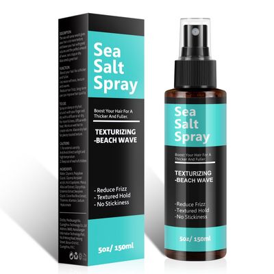 Sea Salt Spray for Hair Men and Women 5 fl oz - Dry Texturizing &amp; Volumizing, Curl and Beach Waves Spray for Hair