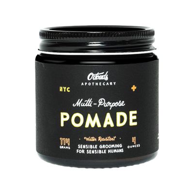 O&#39;Douds Multi-Purpose Pomade - Water-Resistant Styling Pomade for Men - Natural, Plant-Based Ingredients - Firm hold with Medium to High Shine - Cedarwood &amp; Orange Scent (4oz)
