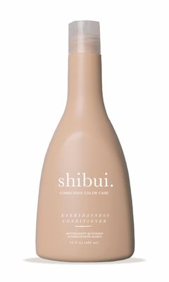 Shibui Everydayness Conditioner, Lightweight Hydration &amp; Color Protection with Peach &amp; Babassu Oils for Fine to Medium Hair, Color-Safe &amp; Silicone-Free, 12 Fl Oz