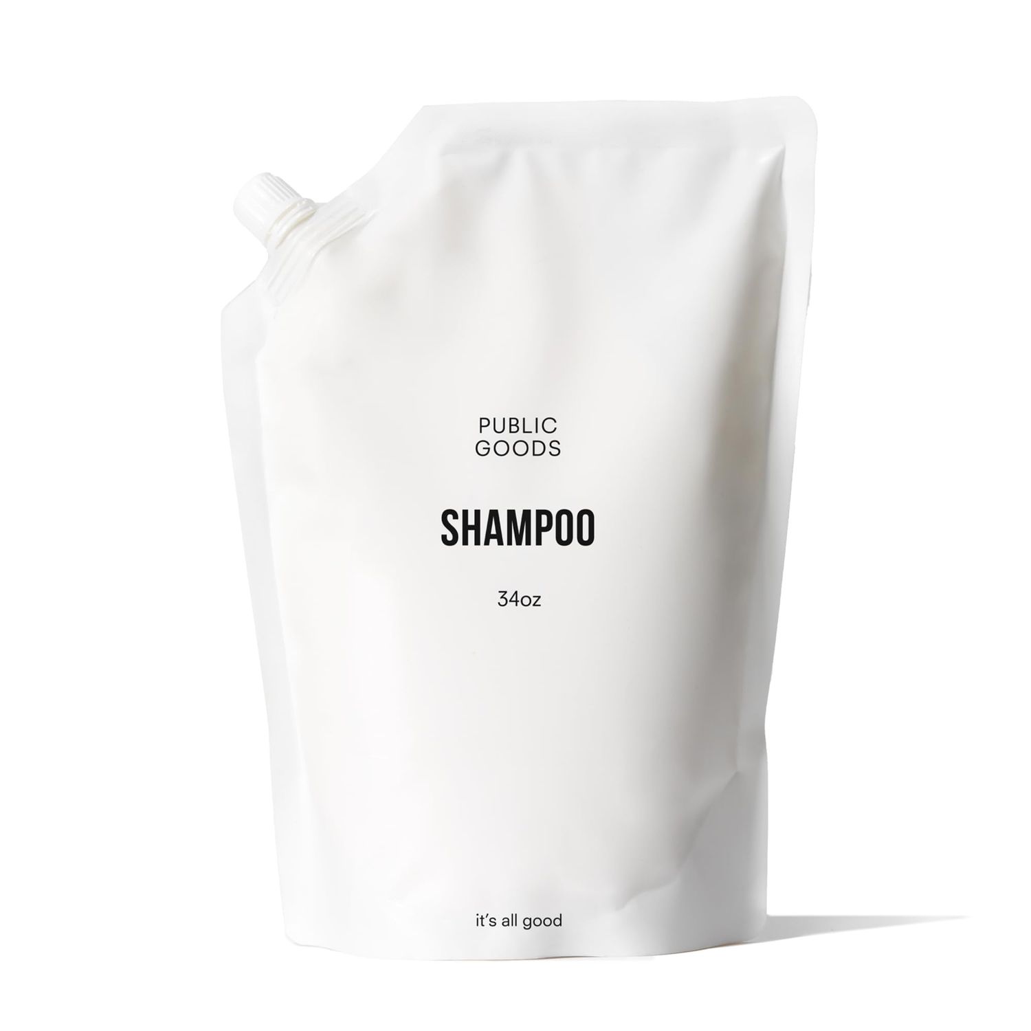 Public Goods Shampoo for Women &amp; Men | Natural Gentle Shampoo to Cleanse &amp; Nourish All Hair Types | Made with Organic Essential Oils | Sulfate &amp; Paraben Free | Vegan | Made in Canada | 34 Fl Oz Refill