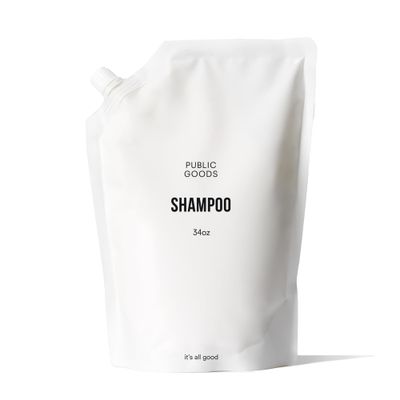 Public Goods Shampoo for Women &amp; Men | Natural Gentle Shampoo to Cleanse &amp; Nourish All Hair Types | Made with Organic Essential Oils | Sulfate &amp; Paraben Free | Vegan | Made in Canada | 34 Fl Oz Refill