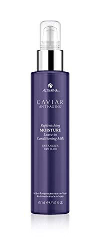 Alterna Haircare CAVIAR Anti-Aging Replenishing Moisture Leave-in Conditioning Milk, 5 Fl Oz | Detangles Dry Hair | Sulfate Free, Paraben Free