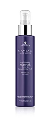 Alterna Haircare CAVIAR Anti-Aging Replenishing Moisture Leave-in Conditioning Milk, 5 Fl Oz | Detangles Dry Hair | Sulfate Free, Paraben Free