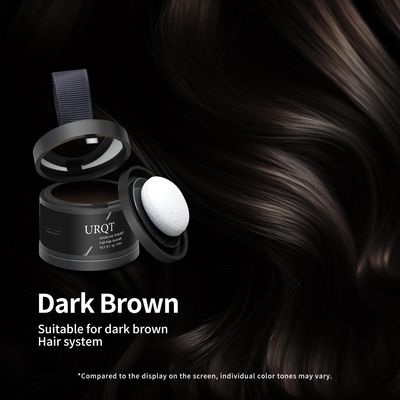 Magic Hairline Powder, Instantly Conceals Hair Loss, Natural Hairline Coverage, Hair Fibers for Thinning Hair, Root Touch Up Hair Powder for Women & Men, Root Cover Up Hair Powder (Dark Brown)