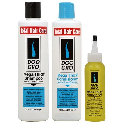 Doo Gro Mega Thick Shampoo + Conditioner + Growth Oil &quot;Set&quot;