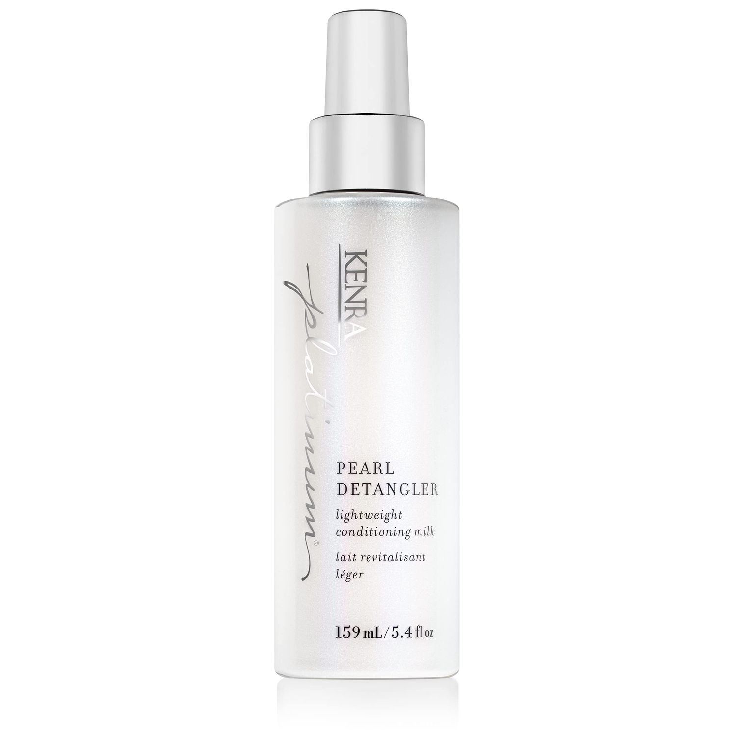 Kenra Platinum Pearl Detangler | Lightweight Conditioning Milk | Adds Moisture &amp; Slip | Effortless Detangling &amp; Manageability | Thermal Protection Up To 450F | All Hair Types | 5.4 fl. oz