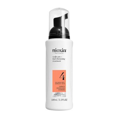 Nioxin System 4 Scalp + Hair Thickening Treatment- Serum for Damaged Hair with Progressed Thinning, 3.4 oz (Packaging May Vary)