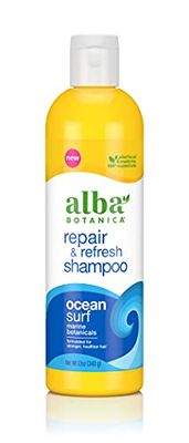 Alba Botanica Repair &amp; Refresh Shampoo, Ocean Surf, 12 Oz
