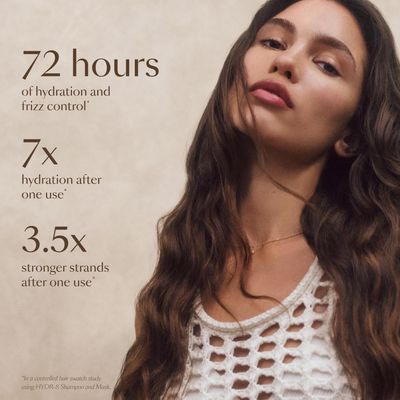 VEGAMOUR HYDR-8 Deep Moisture Repair Mask, Deep Conditioner Hair Mask Formulated Without Sulfates for Dry, Damaged, Frizzy Hair, Floral & Vanilla Scent, 5 fl. oz.