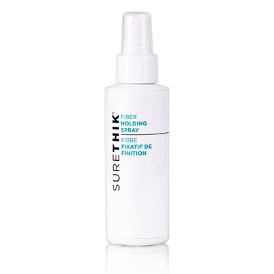SURETHIK Fiber Holding Spray - Light Citrus Scent - Lightweight Finishing Spray For Fine Hair - Extra Strong Hold For Thinning Hair - Ideal For Men &amp; Women (3.4oz)