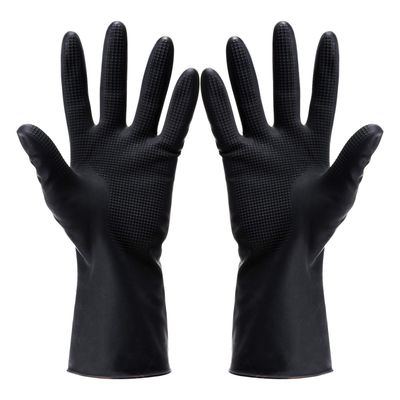 Hair Dye Gloves,Professional Hair Coloring Accessories for Hair Salon Hair Dyeing,2pcs?1 left+1 right?,black
