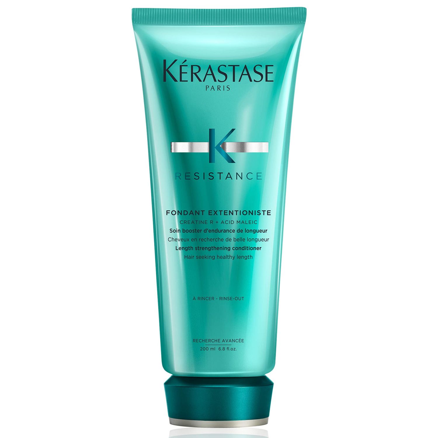 KRASTASE Resistance Fondant Extentioniste Conditioner, Strengthening and Smoothing Conditioner, Easily Detangles and Seals Split Ends with Amino Acids and Ceramides for Damaged Hair, 6.8 Fl Oz